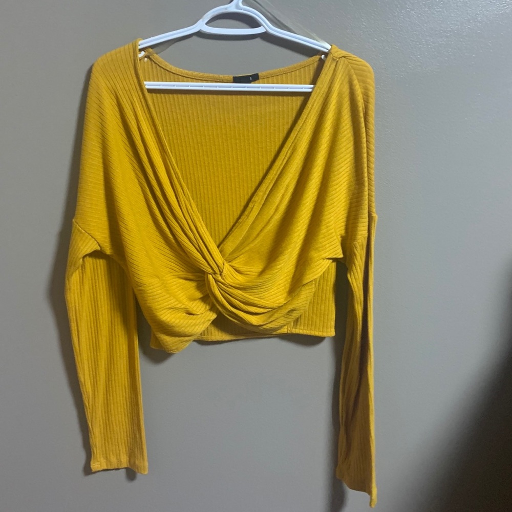 Crop top long sleeve